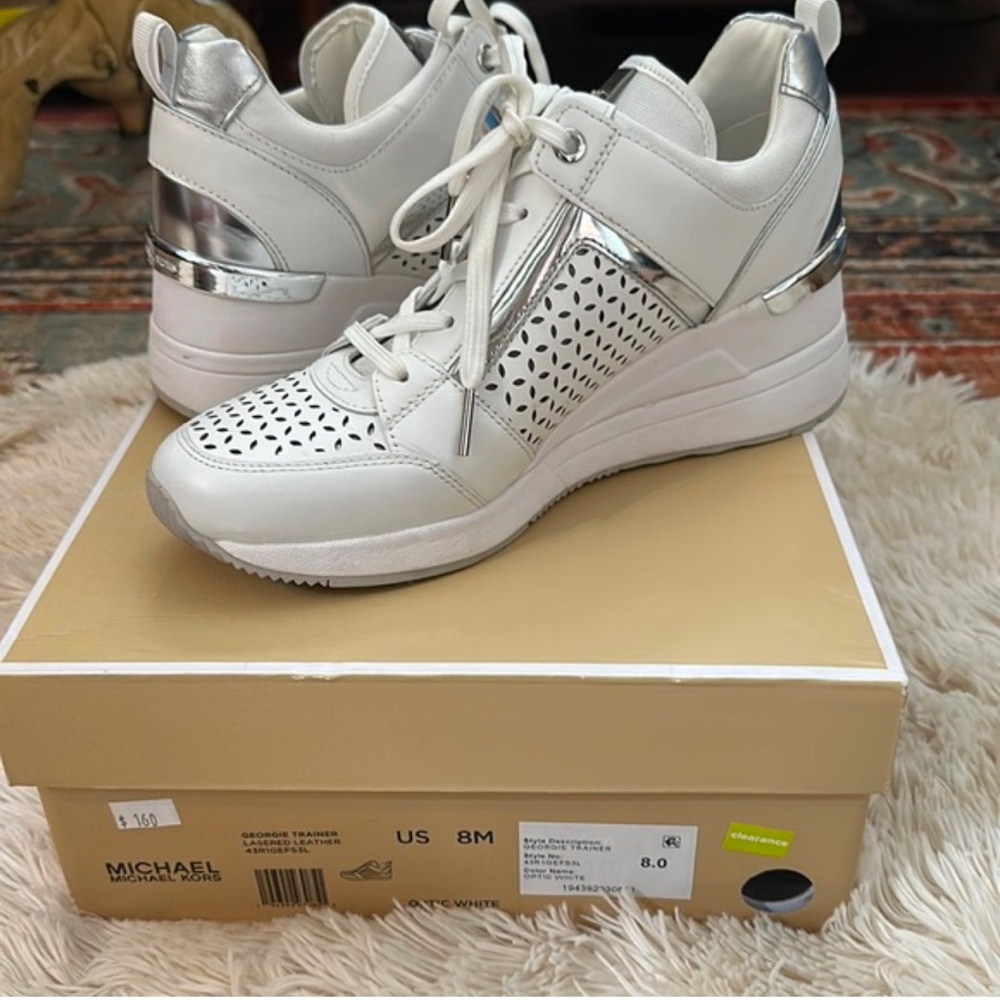 Michael kors
Georgie sneakers in white and silver color Georgie